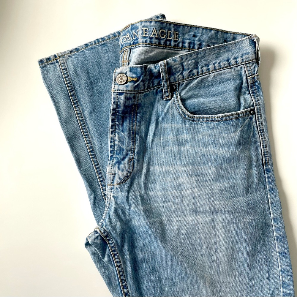MOVING SALE [American Eagle] Mens Denim Jeans Size 36/34 - Picture 4 of 10